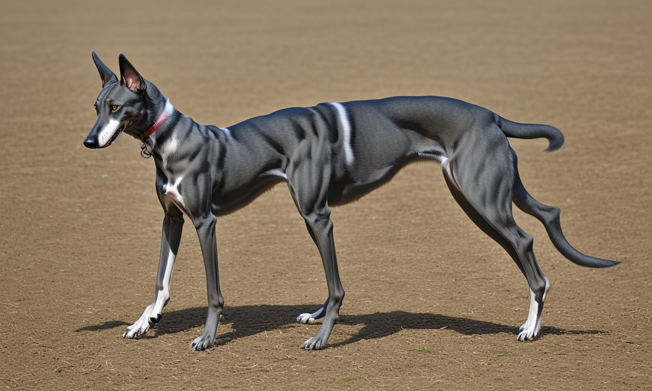 1. Greyhound 11 Skinny Dog Breeds: Pictures, Facts & History - Discover Slim Canine Elegance