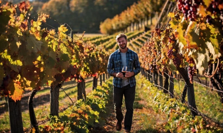 10. Captions About Fall in the Vineyard 100+ Vineyard Captions Instagram: Perfect Lines for Your Wine Moments