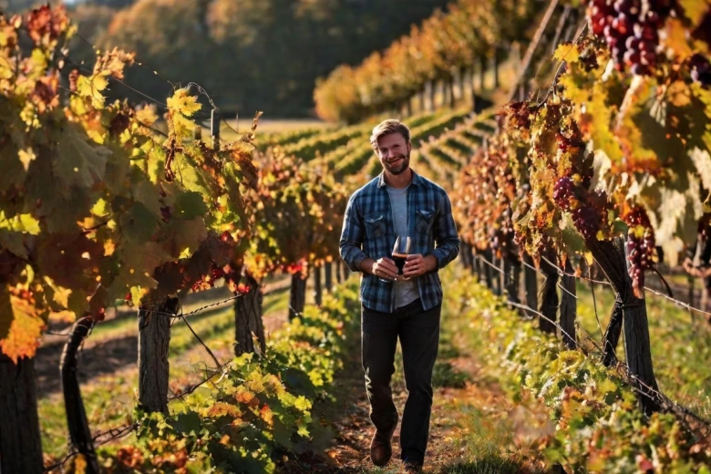 10. Captions About Fall in the Vineyard 100+ Vineyard Captions Instagram: Perfect Lines for Your Wine Moments
