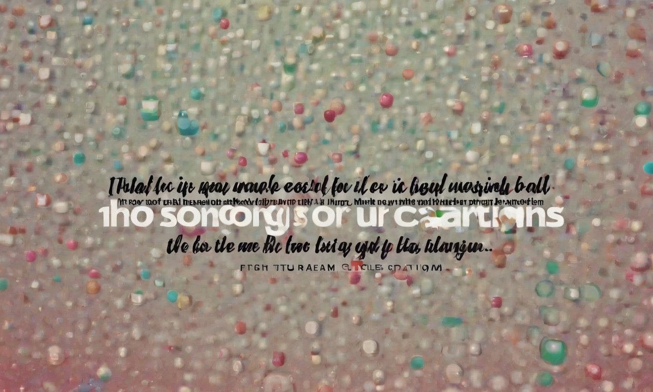 100+ Song Lyrics for Picture Captions on Instagram: Ultimate List