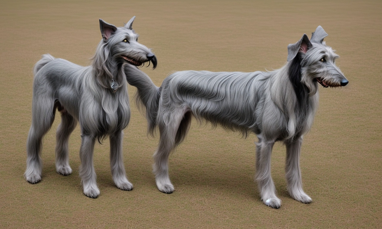 12. Scottish Deerhound 24 Gray Dog Breeds: Pictures, Facts & History - Discover Now!
