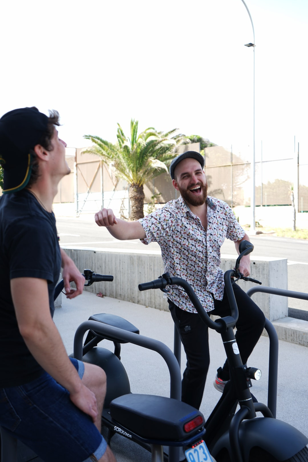 Best friend hugging and smiling together outdoors