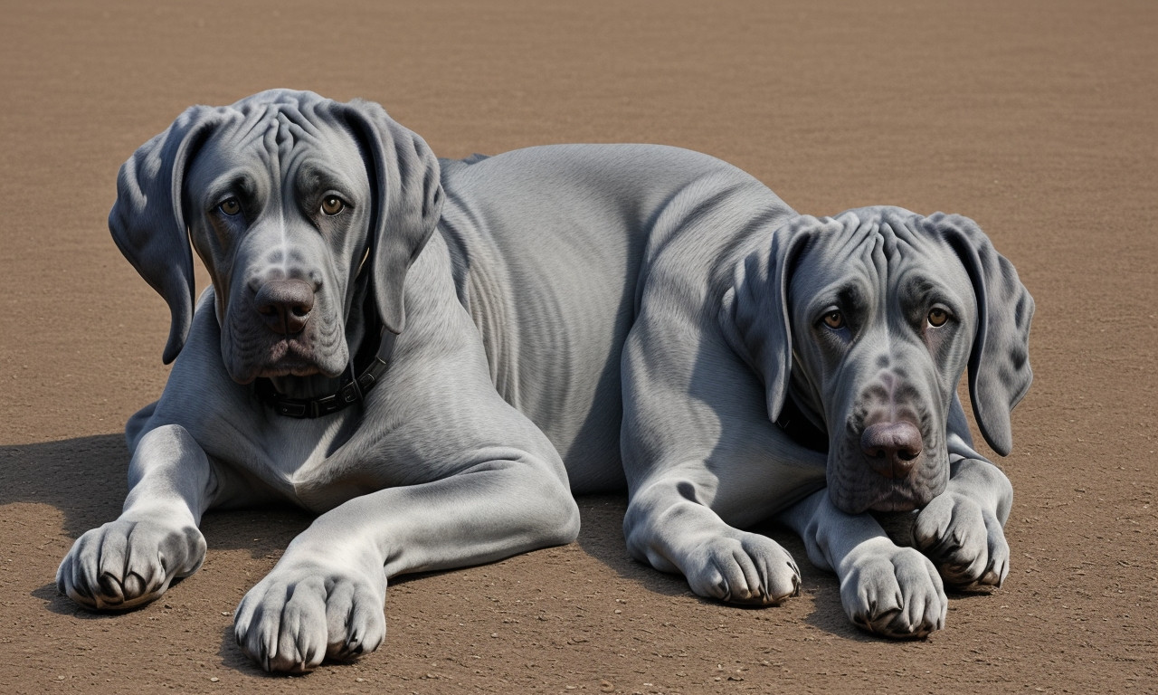 3. Great Dane 24 Gray Dog Breeds: Pictures, Facts & History - Discover Now!