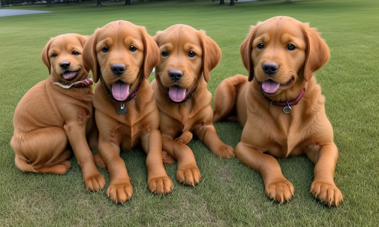 3 Little-Known Facts About the Golden Retriever Vizsla Mix Golden Retriever Vizsla Mix: Pictures, Info, Care Tips & Traits You Must Know