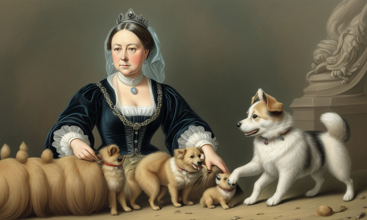 3. Queen Victoria May Have Been Buried with a Pom