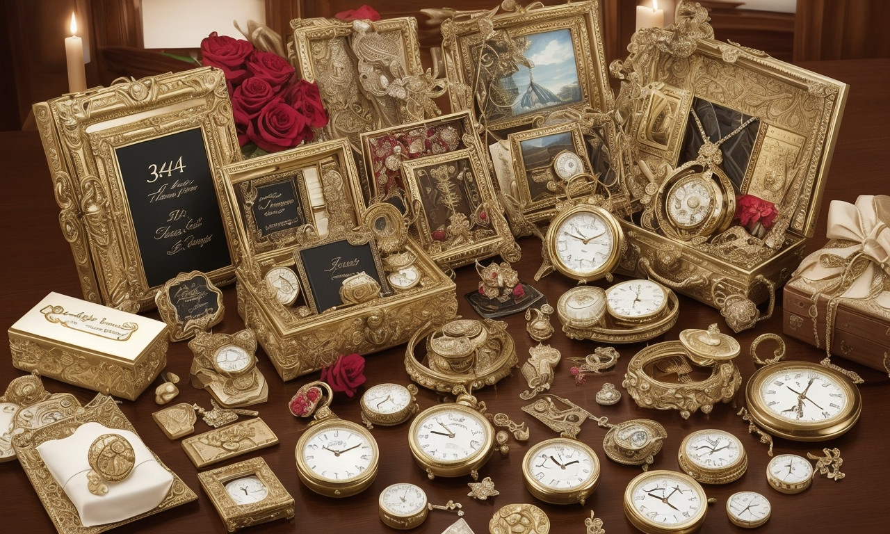 34th Anniversary Celebration Gifts and Ideas Banner