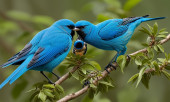 "Guide To Spectacular Blue Birds In Their Natural Habitat."