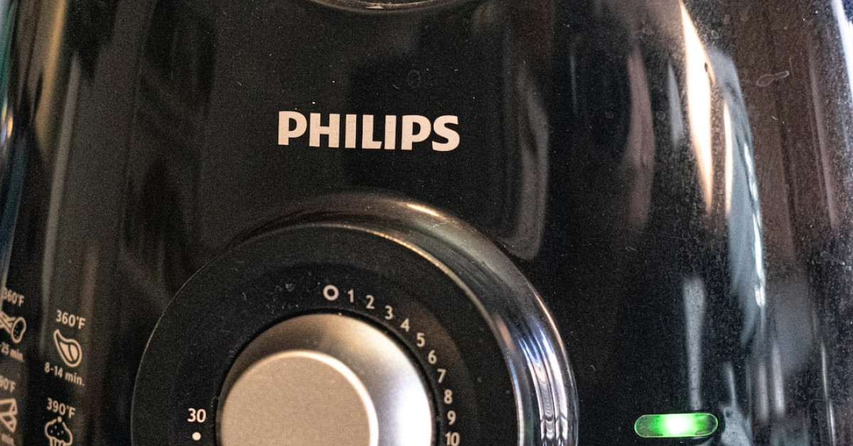 Crispy McCain Smiles in air fryer - golden and delicious.