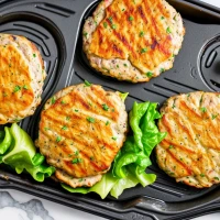 Healthy Air Fryer Juicy Turkey Burger Recipe Healthy Air Fryer Juicy Turkey Burger Recipe