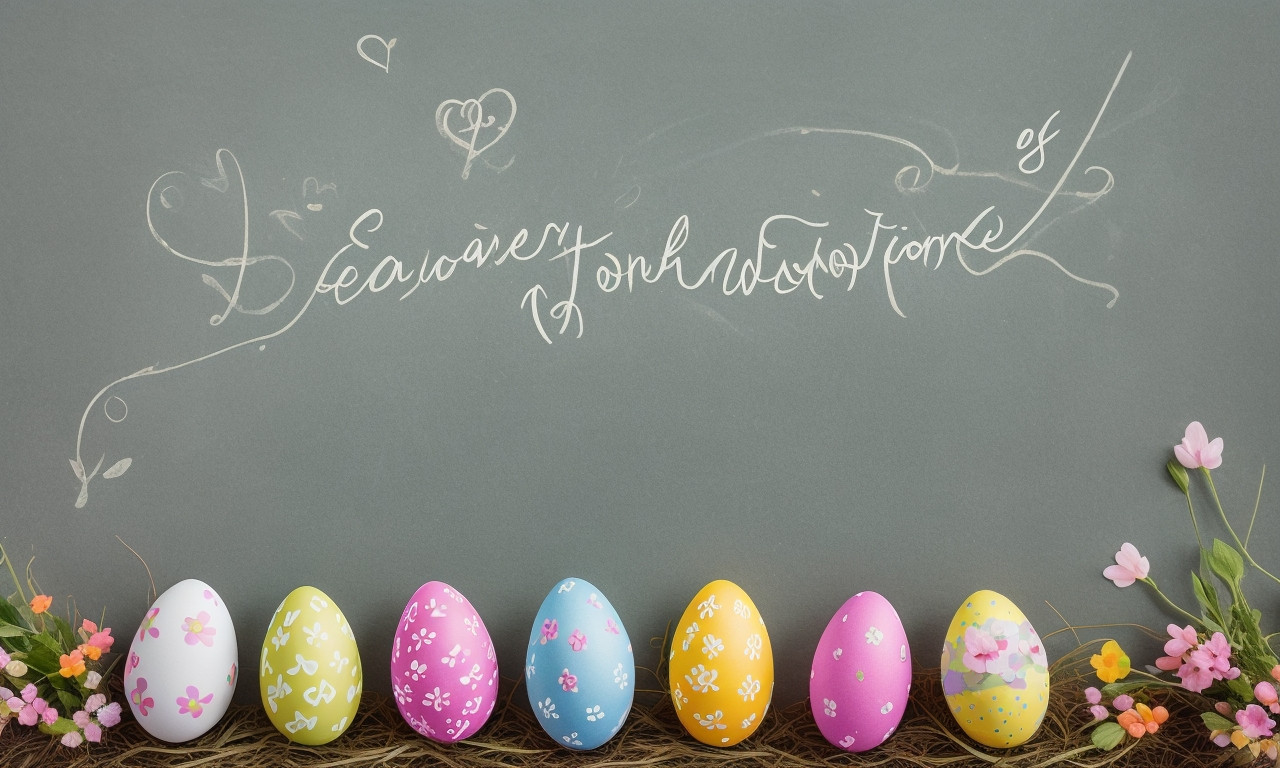 4. Easter Messages to My Love for Appreciation and Gratitude