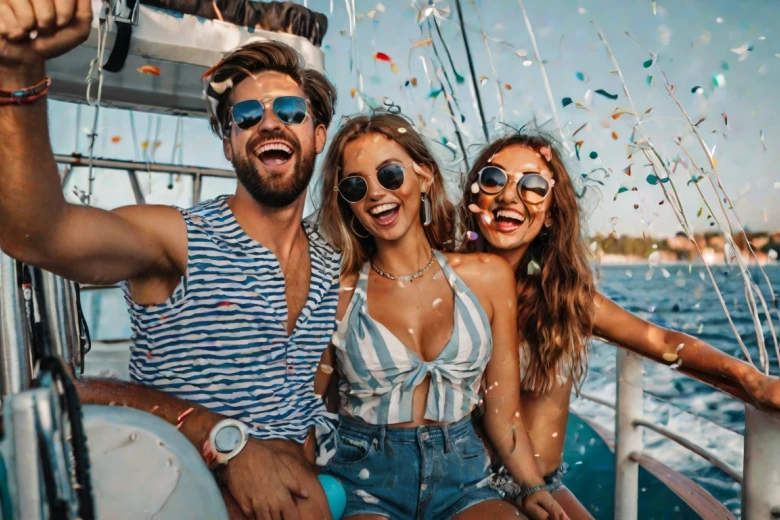 4. On a Boat Instagram Captions for Party Vibes 100+ On a Boat Instagram Captions: Unleash Your Nautical Vibes Today