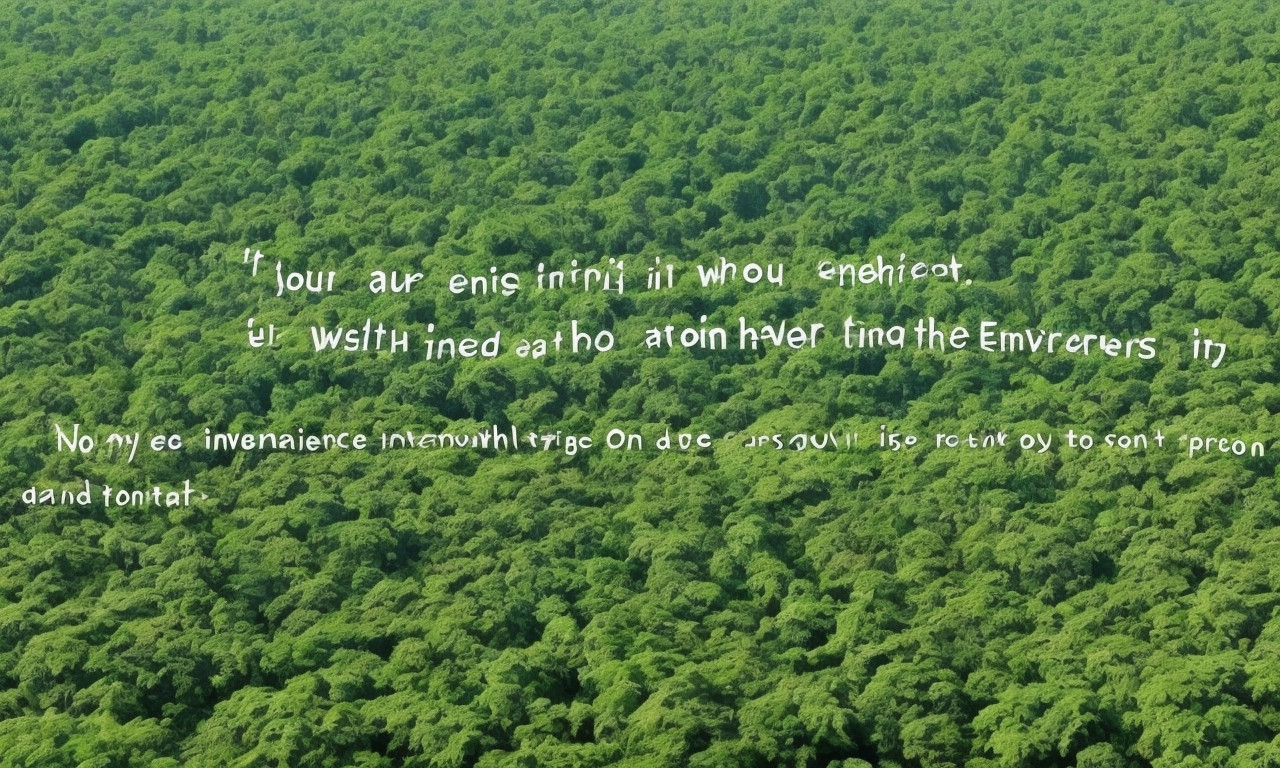 4. Quotes About Environmental Awareness for Education