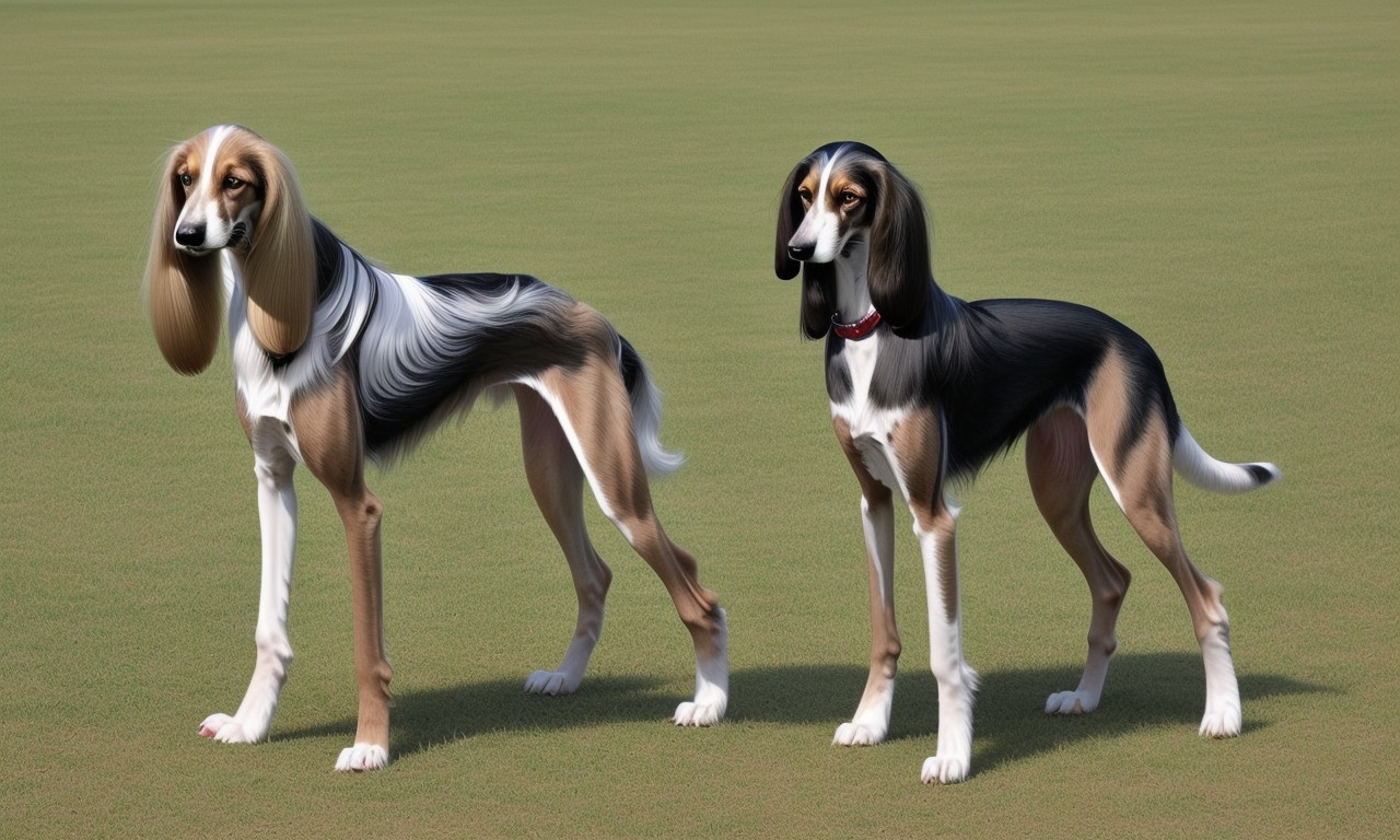 4. Saluki 11 Skinny Dog Breeds: Pictures, Facts & History - Discover Slim Canine Elegance