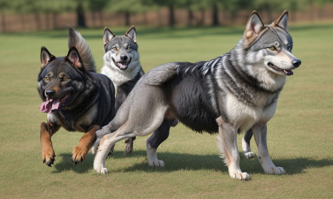 4. Wolf-Hybrids/Mixed-Breeds 10 Most Dangerous Dog Breeds in 2024: Vet-Verified Shocking Facts