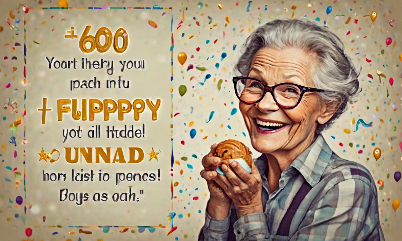 45+ Short And Funny 60th Birthday Poems: Laugh Out Loud Milestone!