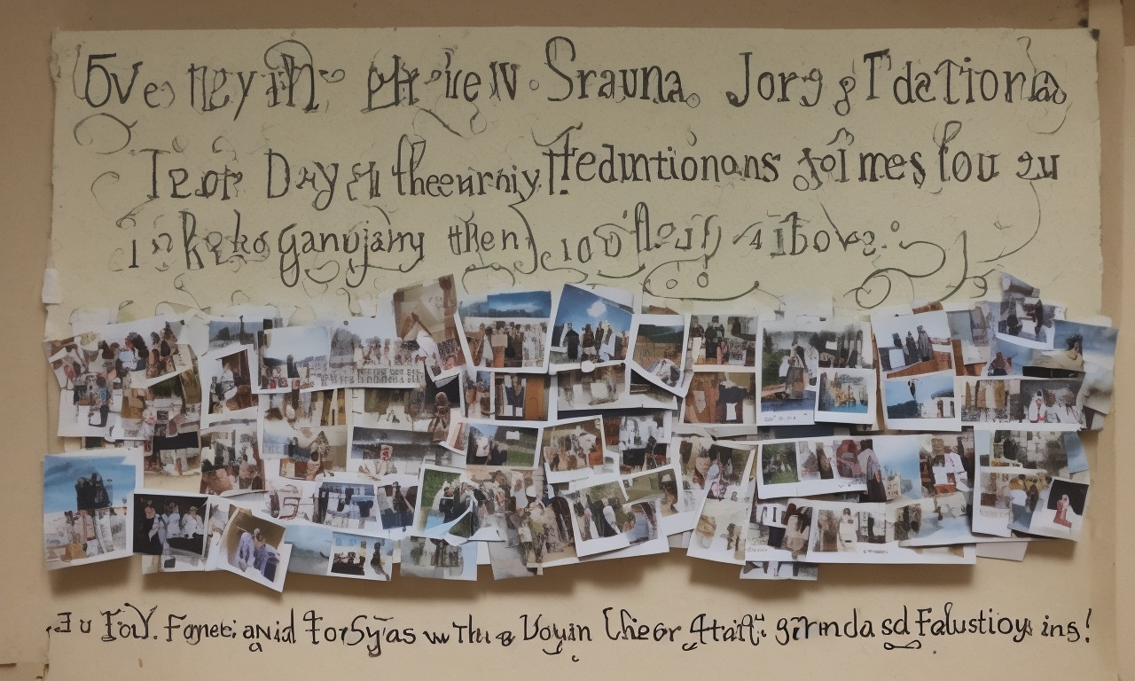 5. Grandparents Day Message for Memories and Traditions