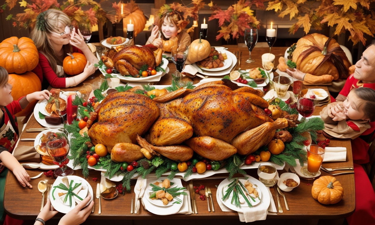 5. Thanksgiving Wishes to Friends and Family for their Presence