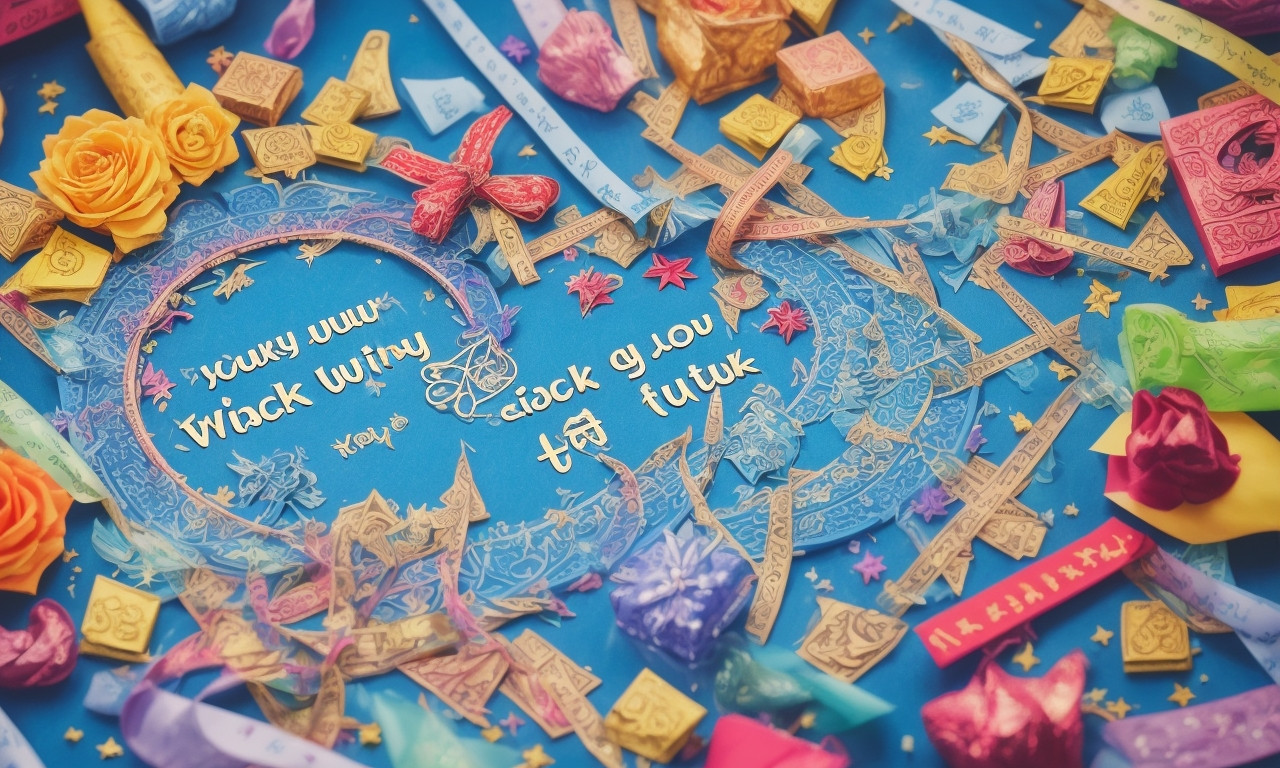 Unleashing a Cascade of Good Fortune: Wishes for a Brighter Tomorrow