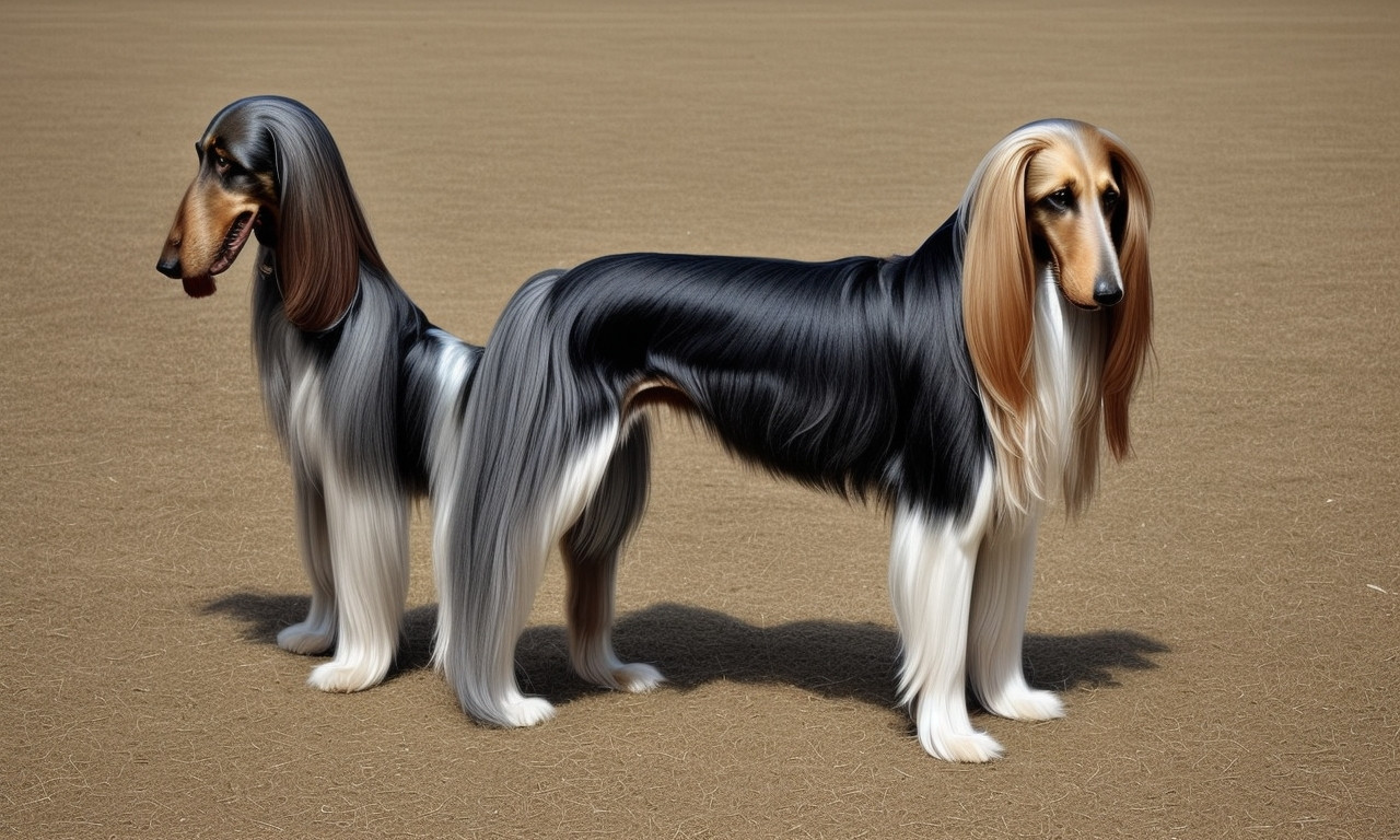 6. Afghan Hound 11 Skinny Dog Breeds: Pictures, Facts & History - Discover Slim Canine Elegance