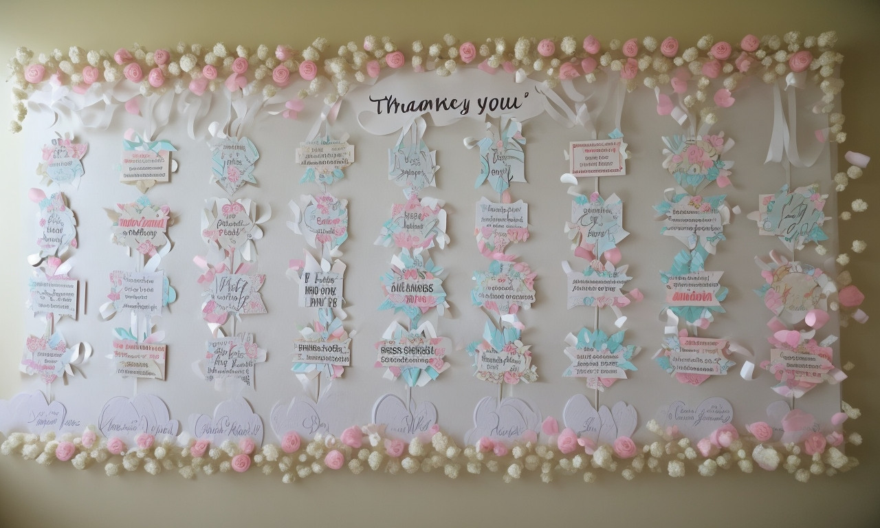 6. Bridal Shower Thank You Messages for Party Favors