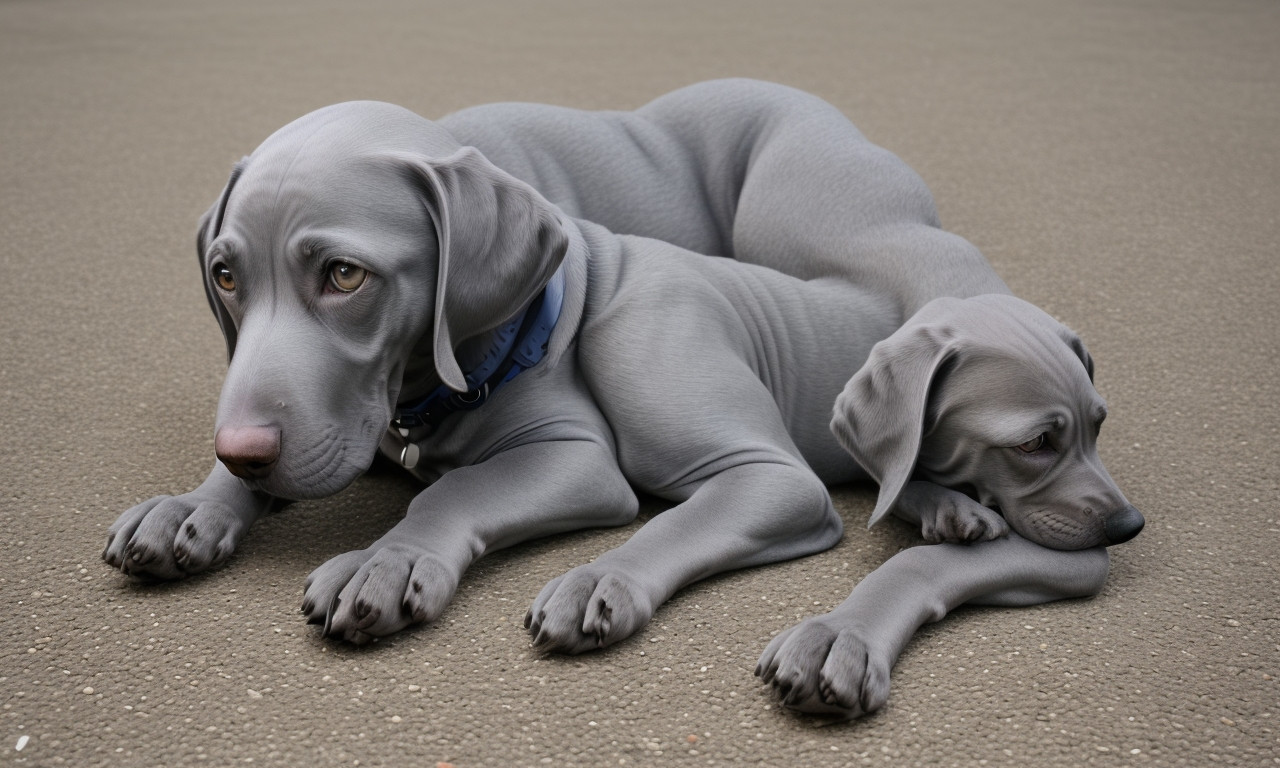 6. Weimaraner 24 Gray Dog Breeds: Pictures, Facts & History - Discover Now!