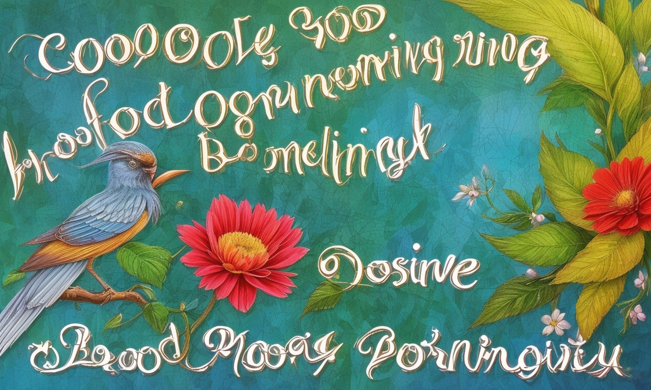 66+ Positive Good Morning Blessings to Start Your Day with Serenity