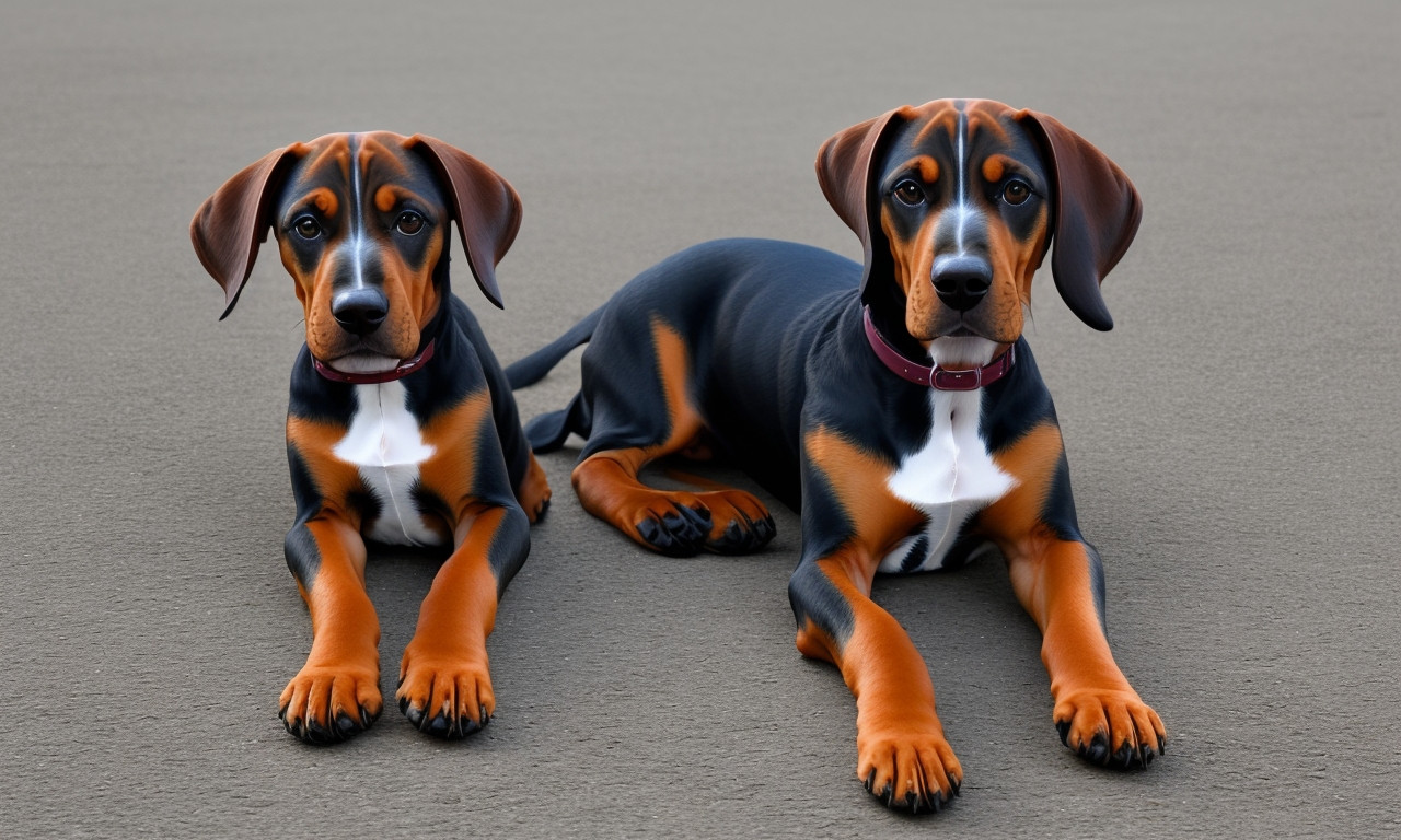7. Beagleman (Doberman Pinscher x Beagle)