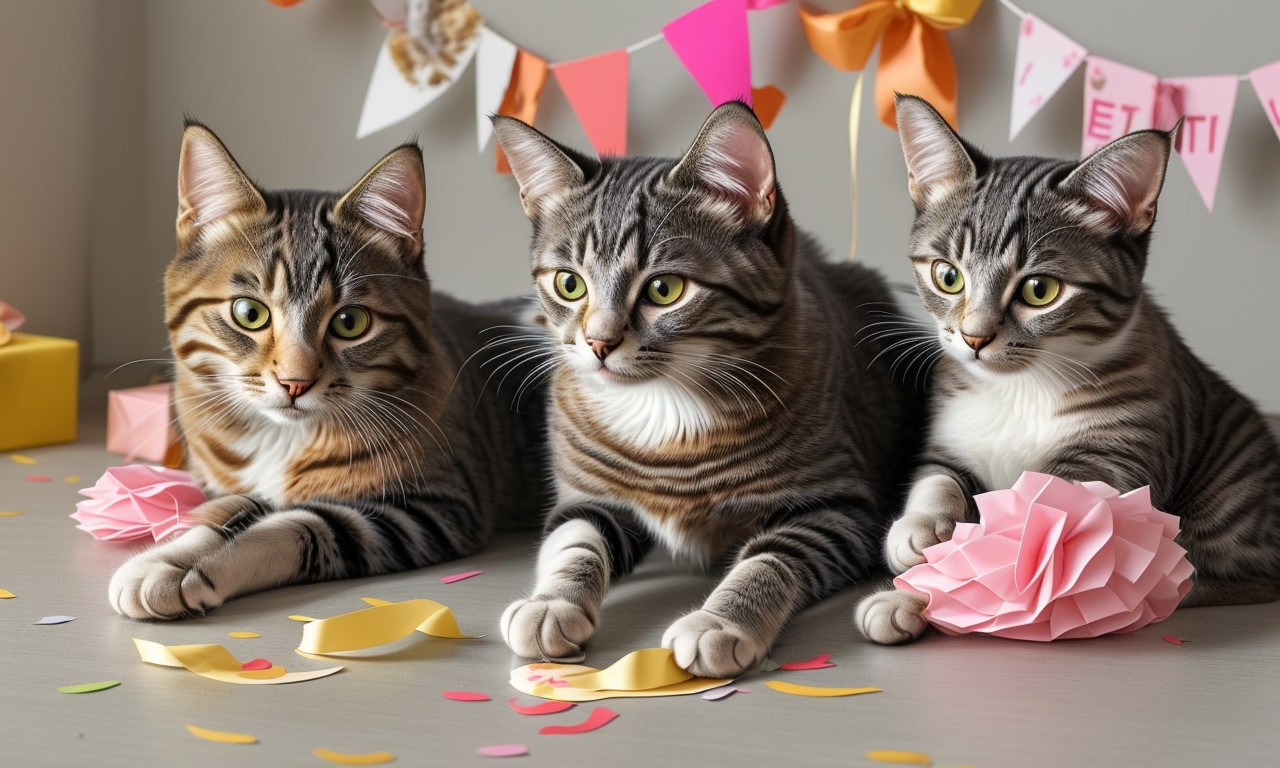7. Cat Birthday Wishes for a Cat's Second Birthday