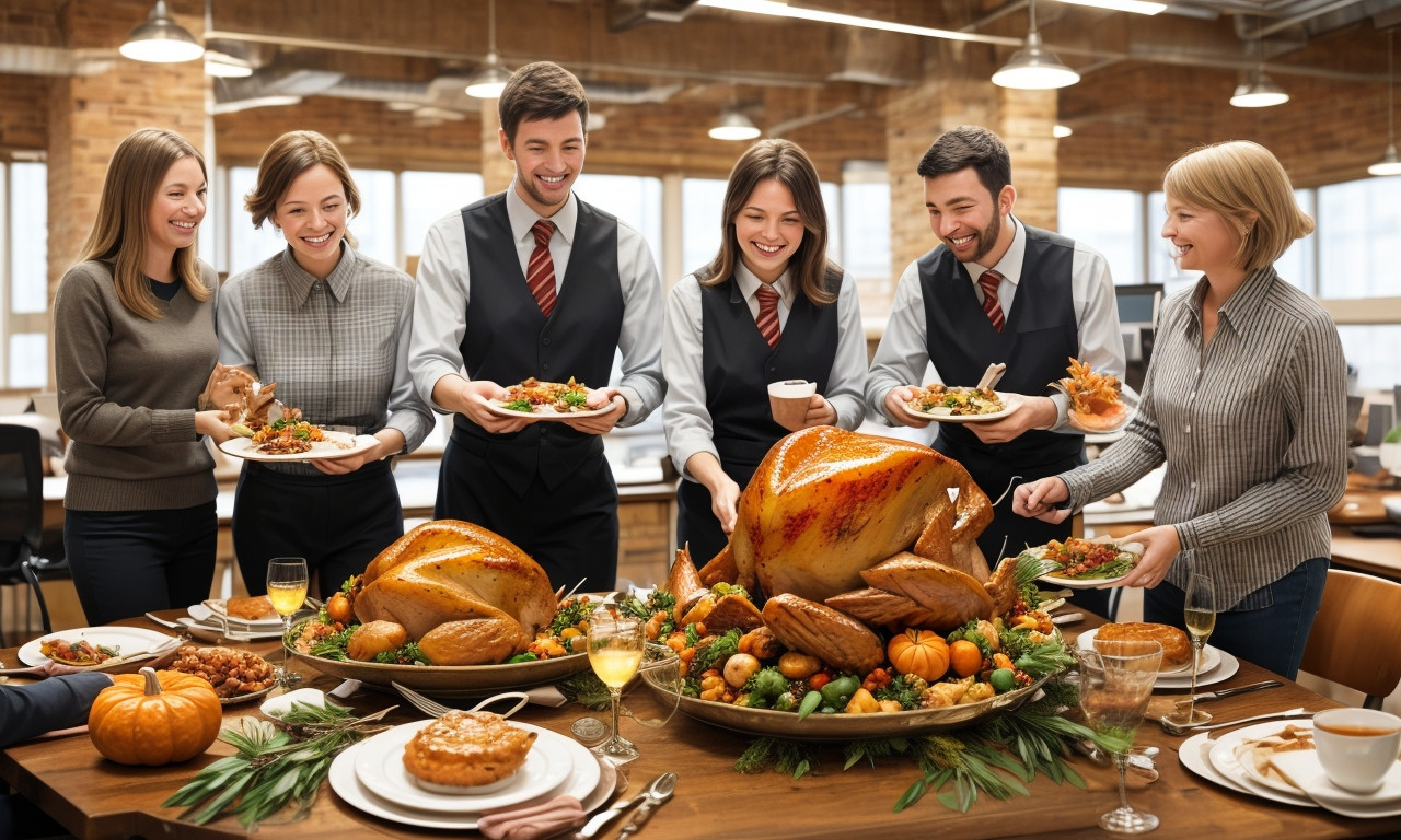 7. Happy Thanksgiving to Coworkers for their Leadership
