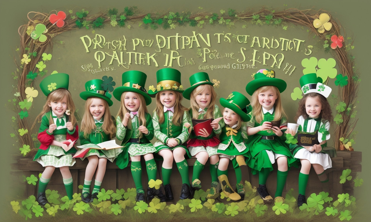 7. St Patricks Day Greetings for Children