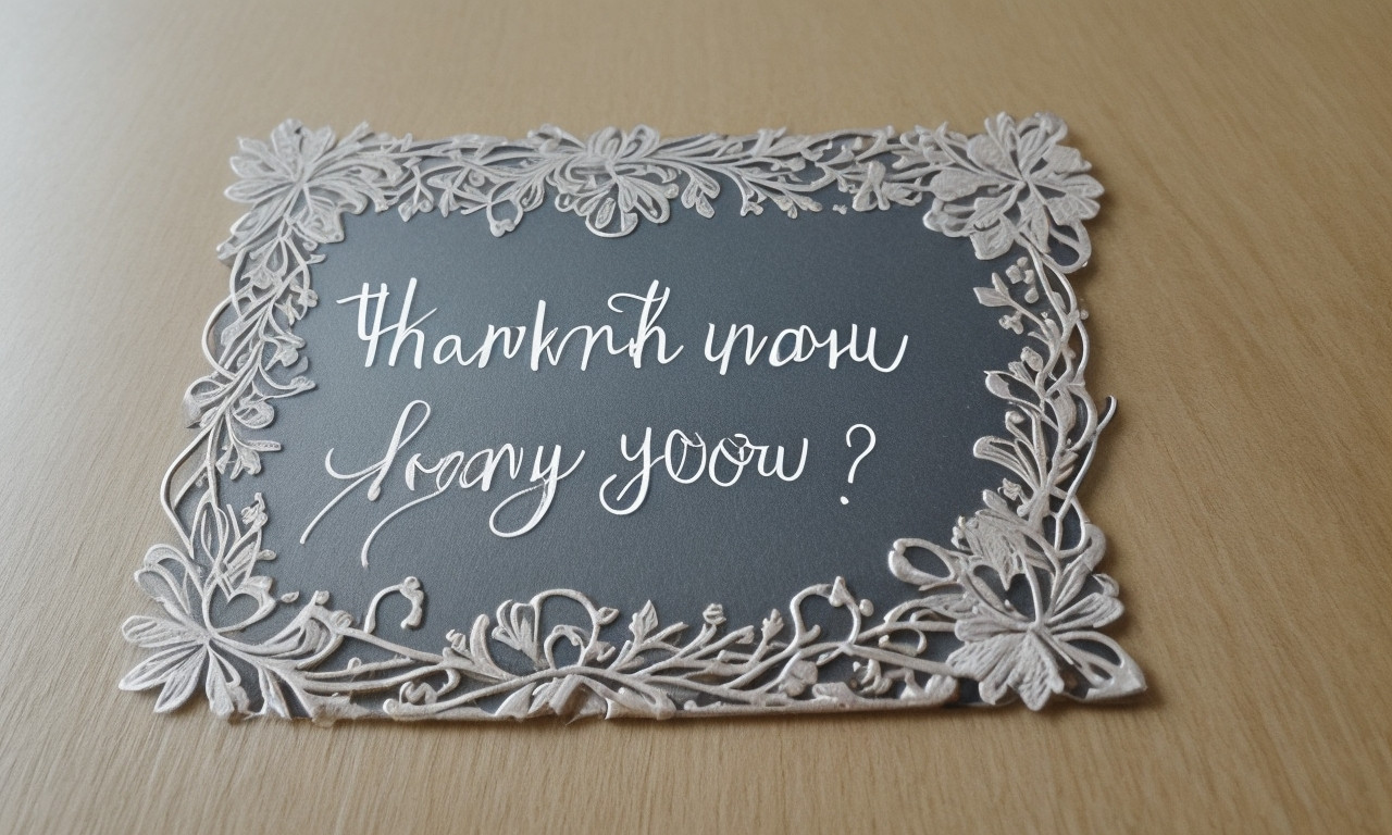 7. Thank You Message for Wedding Gift for Gift Cards