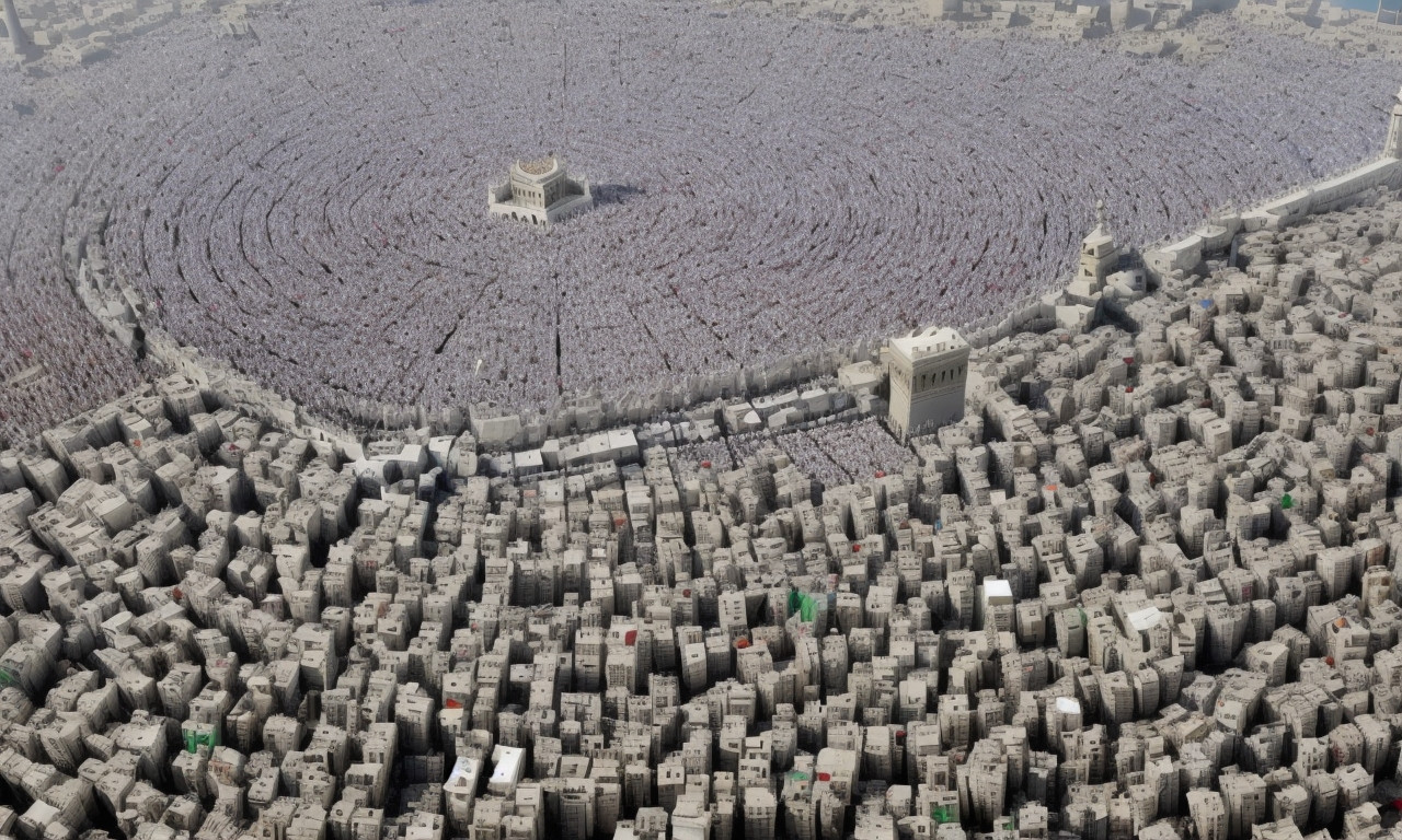 9. Hajj Mubarak Wishes for a Peaceful World