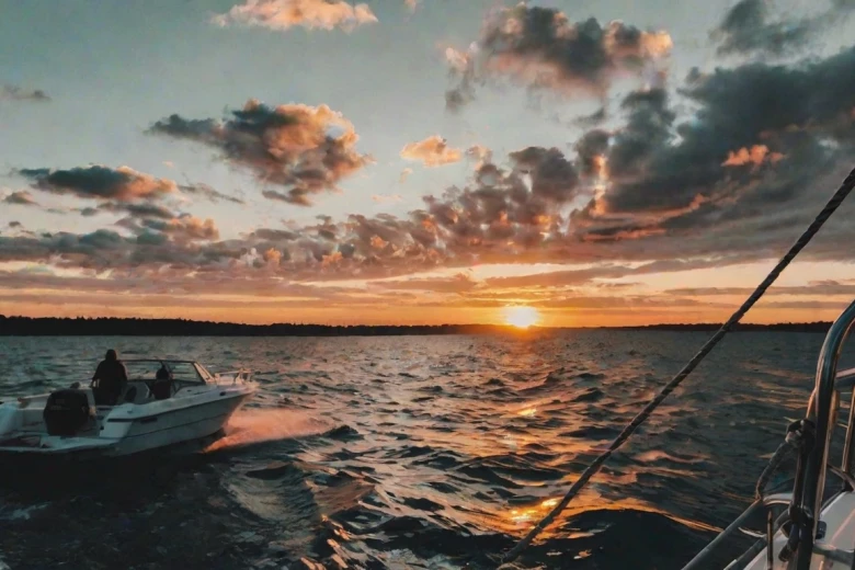 9. On a Boat Instagram Captions for Sunset Chasers 100+ On a Boat Instagram Captions: Unleash Your Nautical Vibes Today