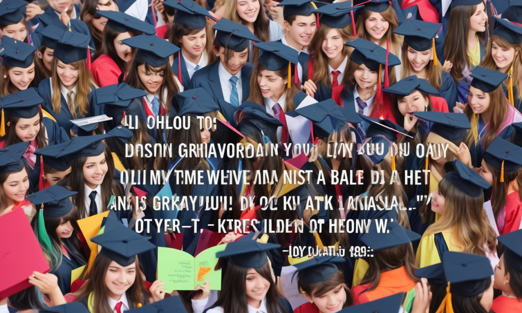 Believe in yourself quote for graduation cap