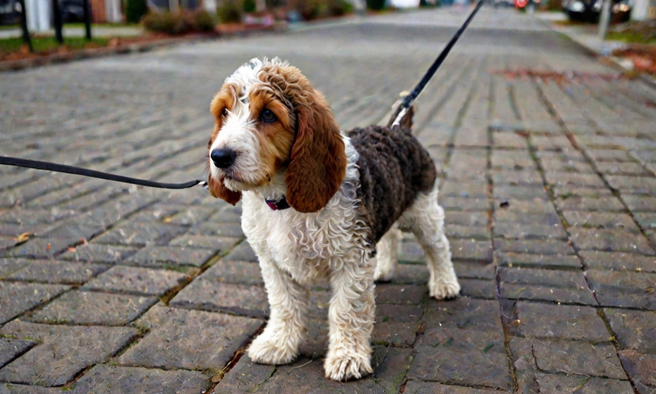 Basset fashion poodle cross