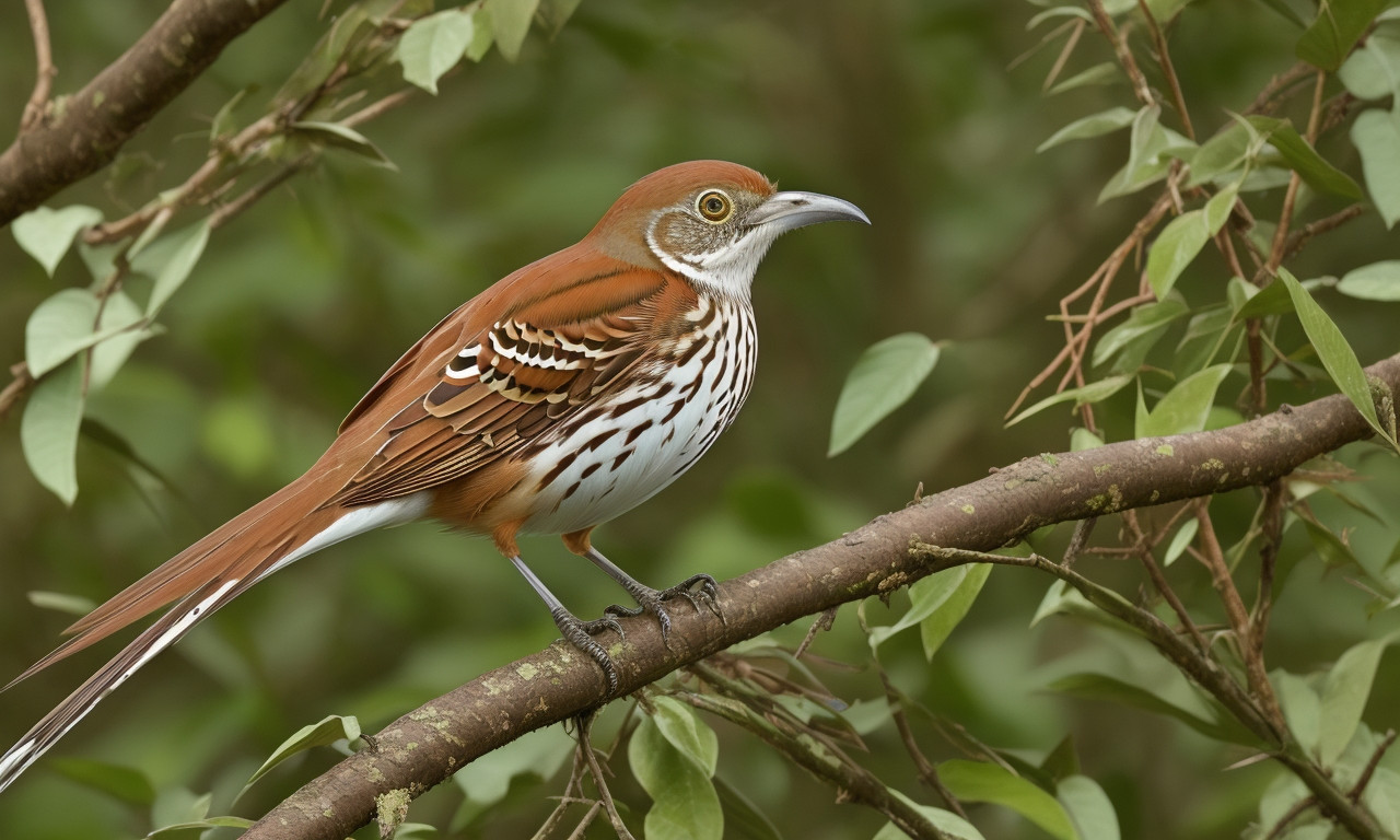 Brown Thrasher The 35 Most Popular Birds in Tennessee Data Reveals Stunning Varieties