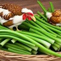 Chickens eating celery guide for backyard poultry nutrition. Chickens eating celery guide for backyard poultry nutrition.