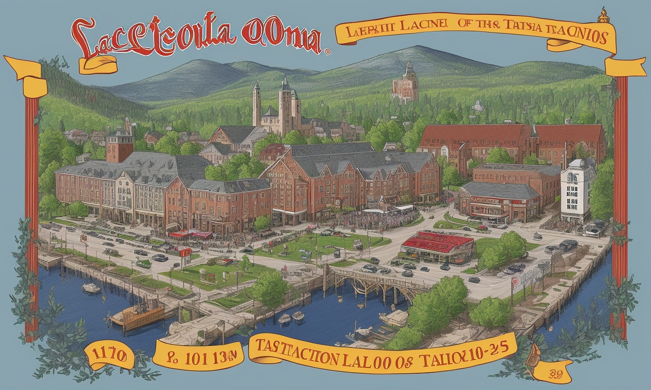 Laconia 100th Anniversary Celebration T-shirt Design