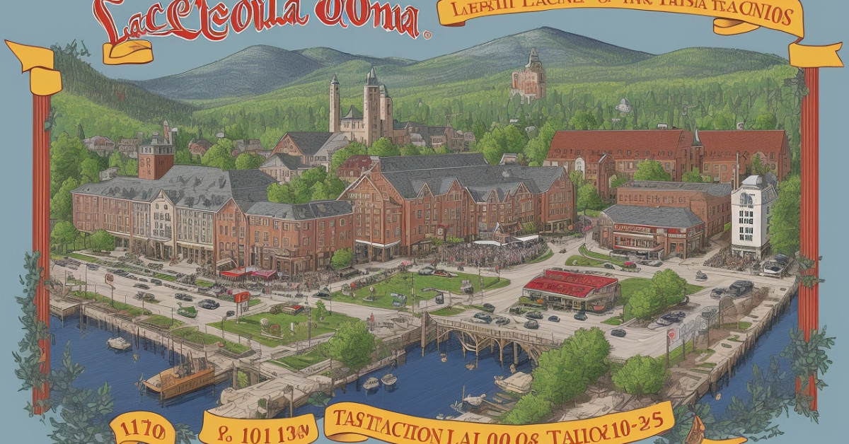 Laconia 100th Anniversary Celebration T-shirt Design
