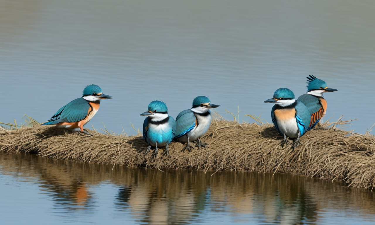 Common and Belted Kingfishers