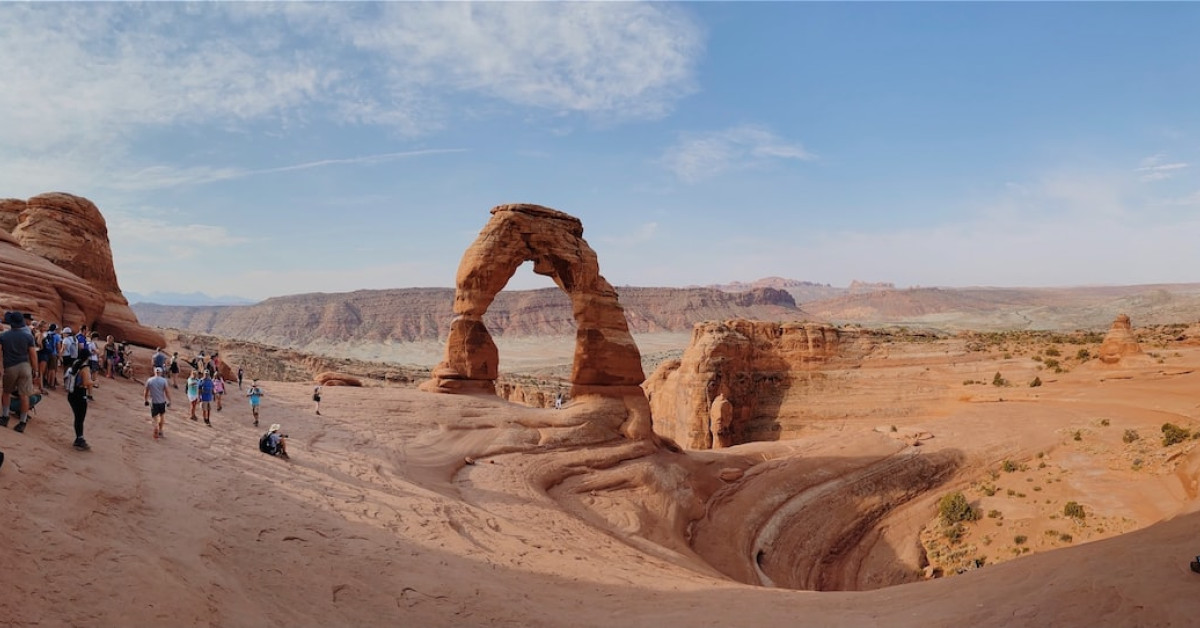 Merrell Women's Moab 2 Mid Waterproof Hiking Boots on Trail