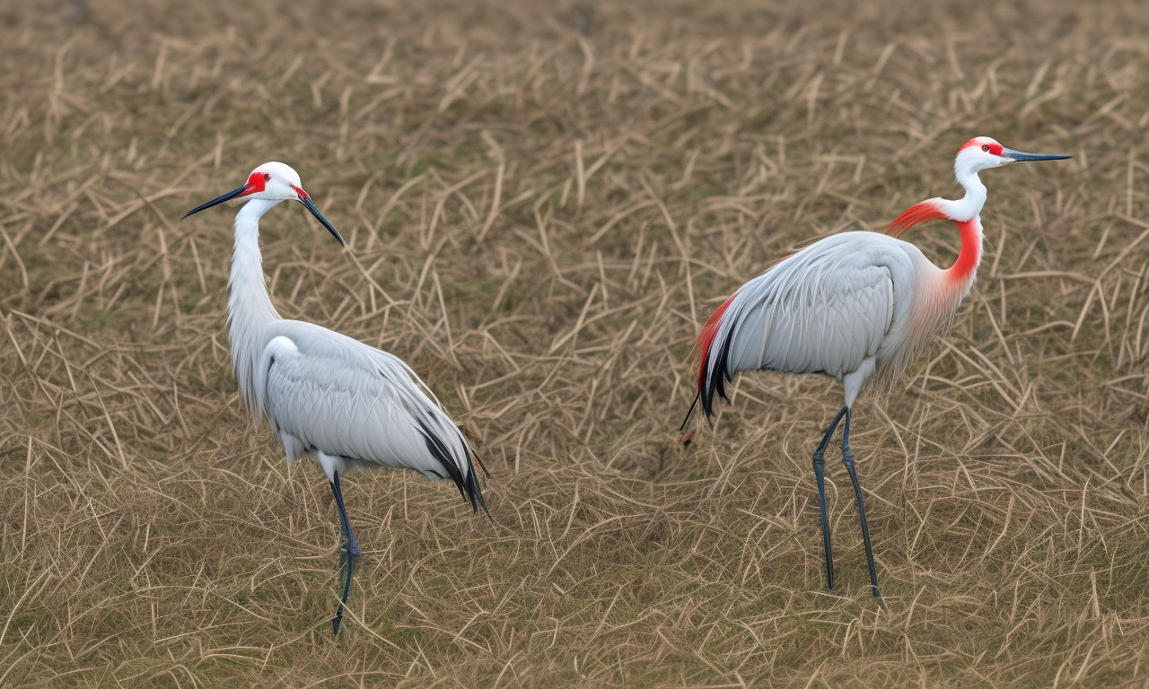 Crane Which Birds in the UK Have Red Heads? Discover the Vibrant Species