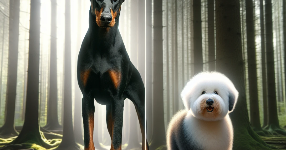 Doberman X Old English Sheepdog: A Comprehensive Comparison
