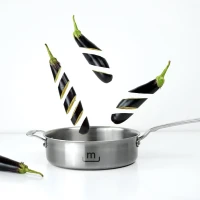 Eggplant saplings growing in fertile soil for harvest. Eggplant saplings growing in fertile soil for harvest.