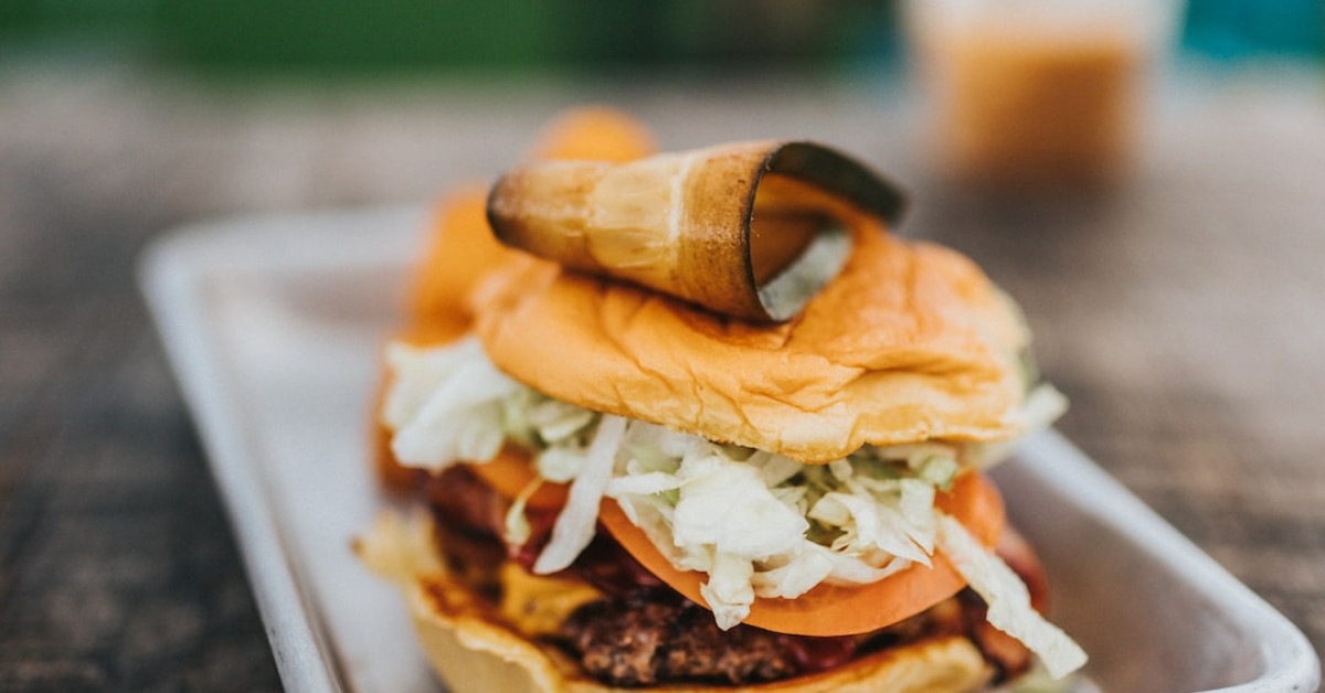 Savory Hamburger and Potato Soup in Bowl