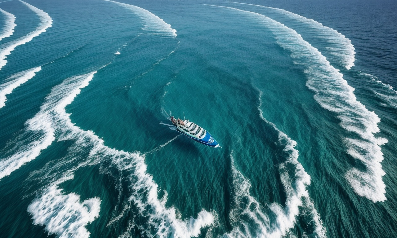 Scuba diver exploring underwater marine life illustration.