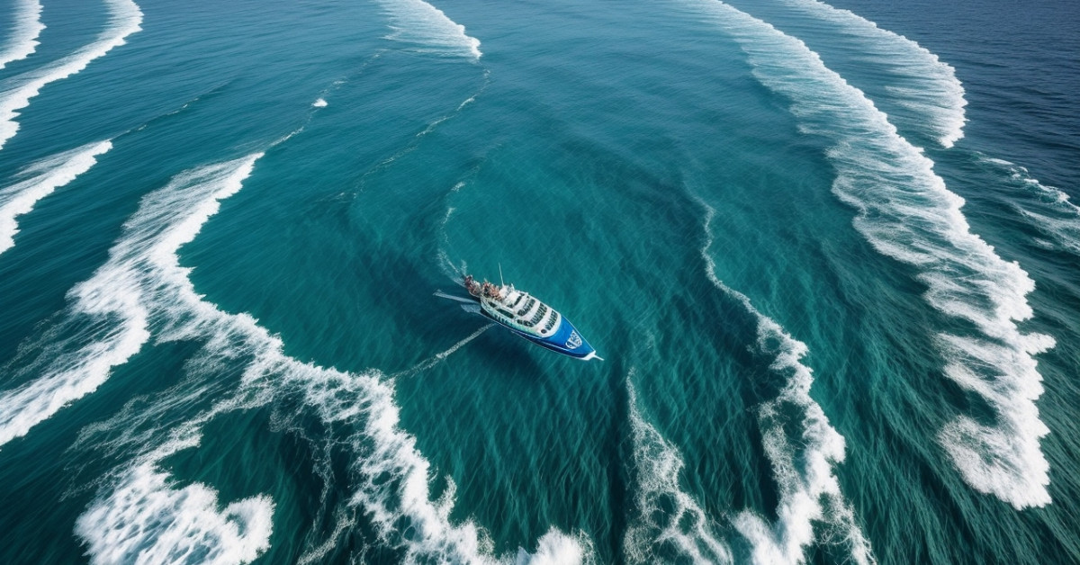 Scuba diver exploring underwater marine life illustration.