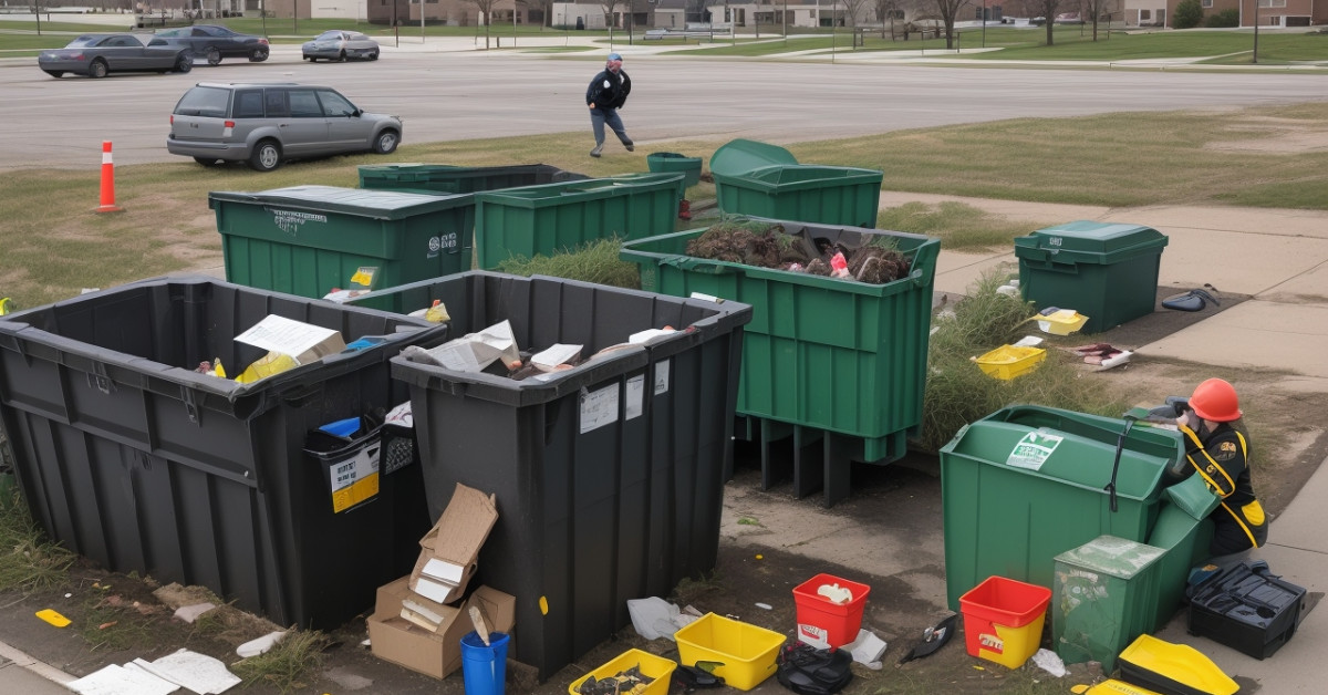 Iowa laws analysis on legality of dumpster diving.