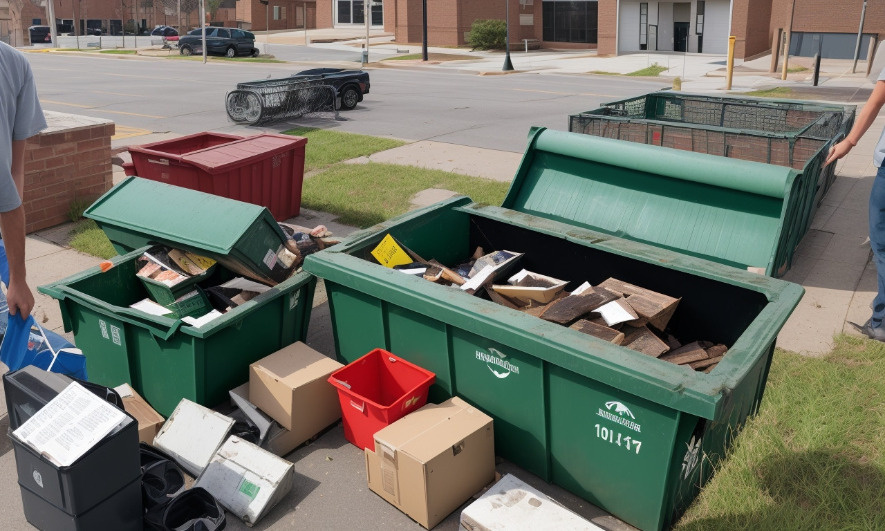 Man dumpster diving in Virginia questioning legality