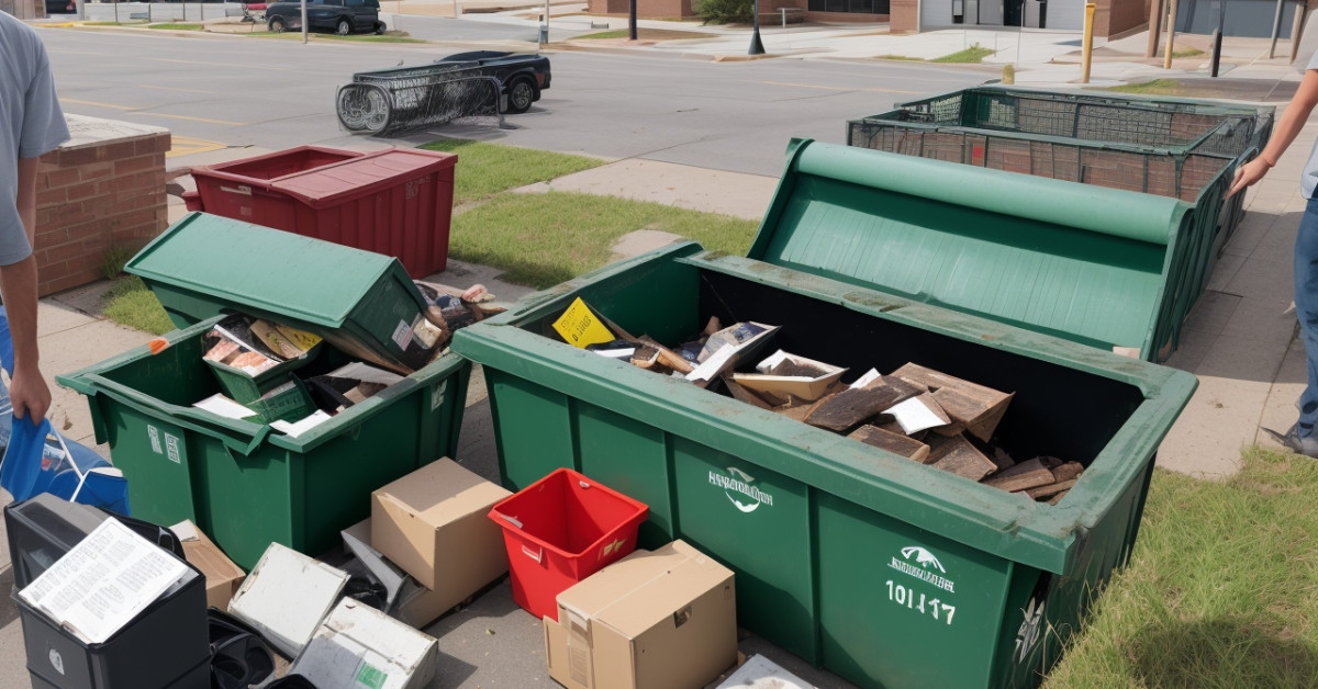 Man dumpster diving in Virginia questioning legality